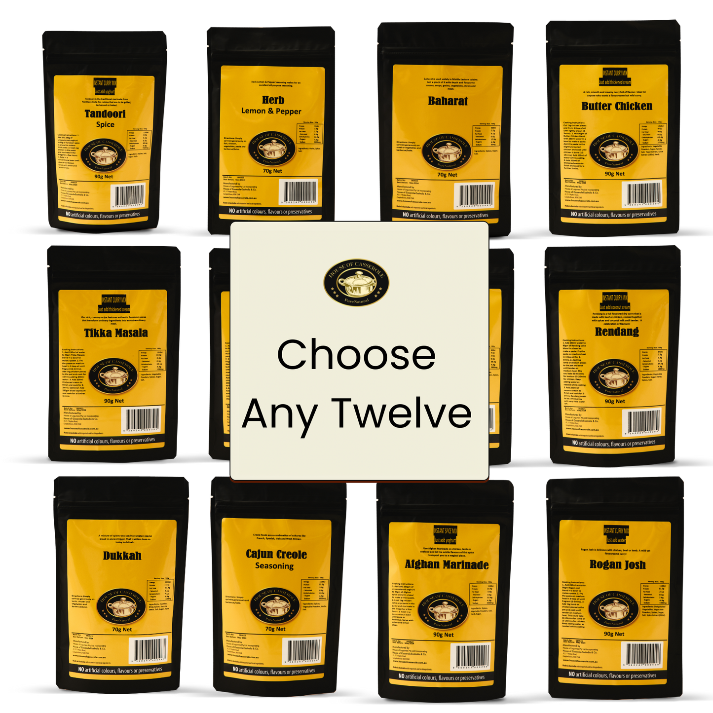 12 Packs Mix & Match