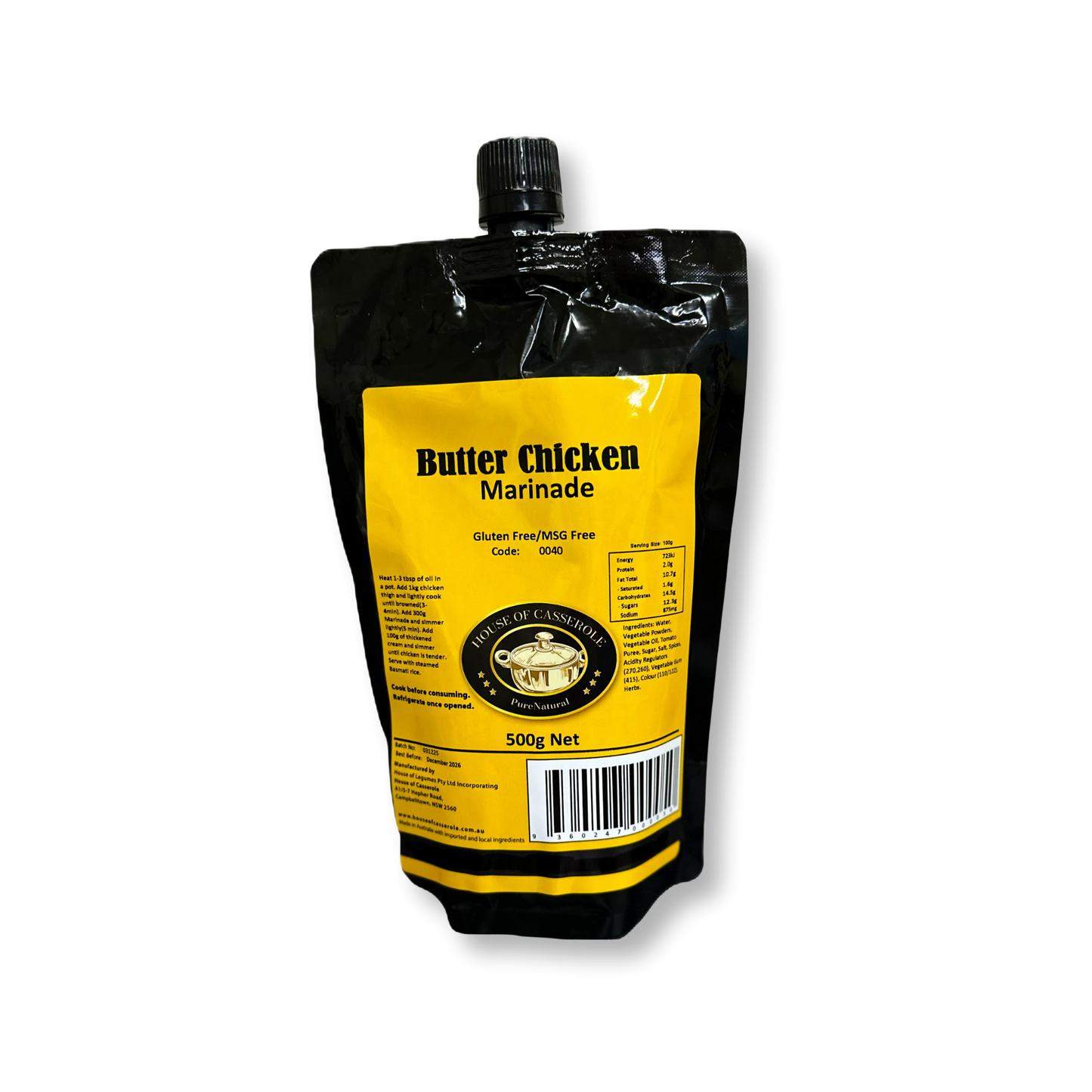 Butter Chicken Marinade