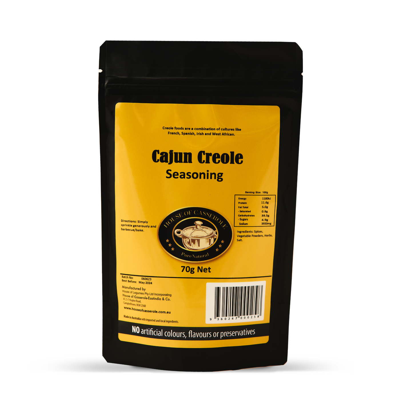 Cajun Creole Seasoning