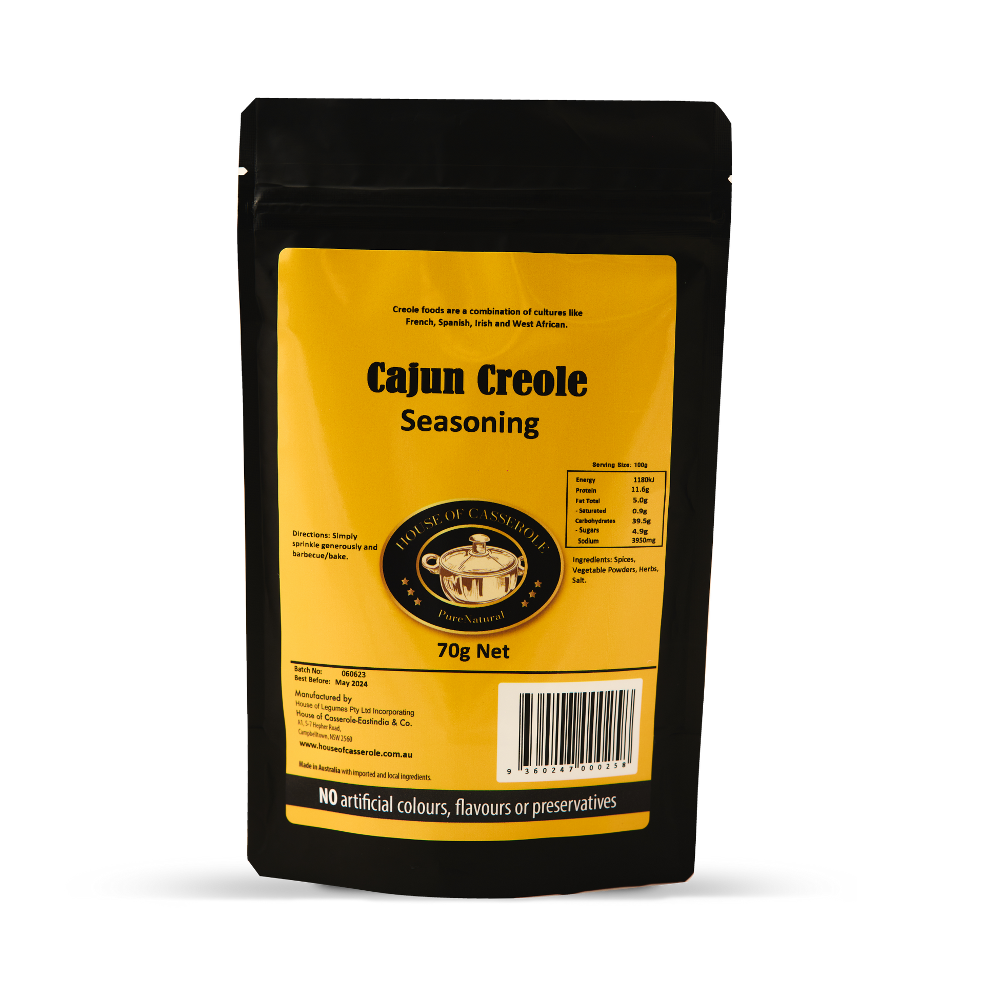 Cajun Creole Seasoning