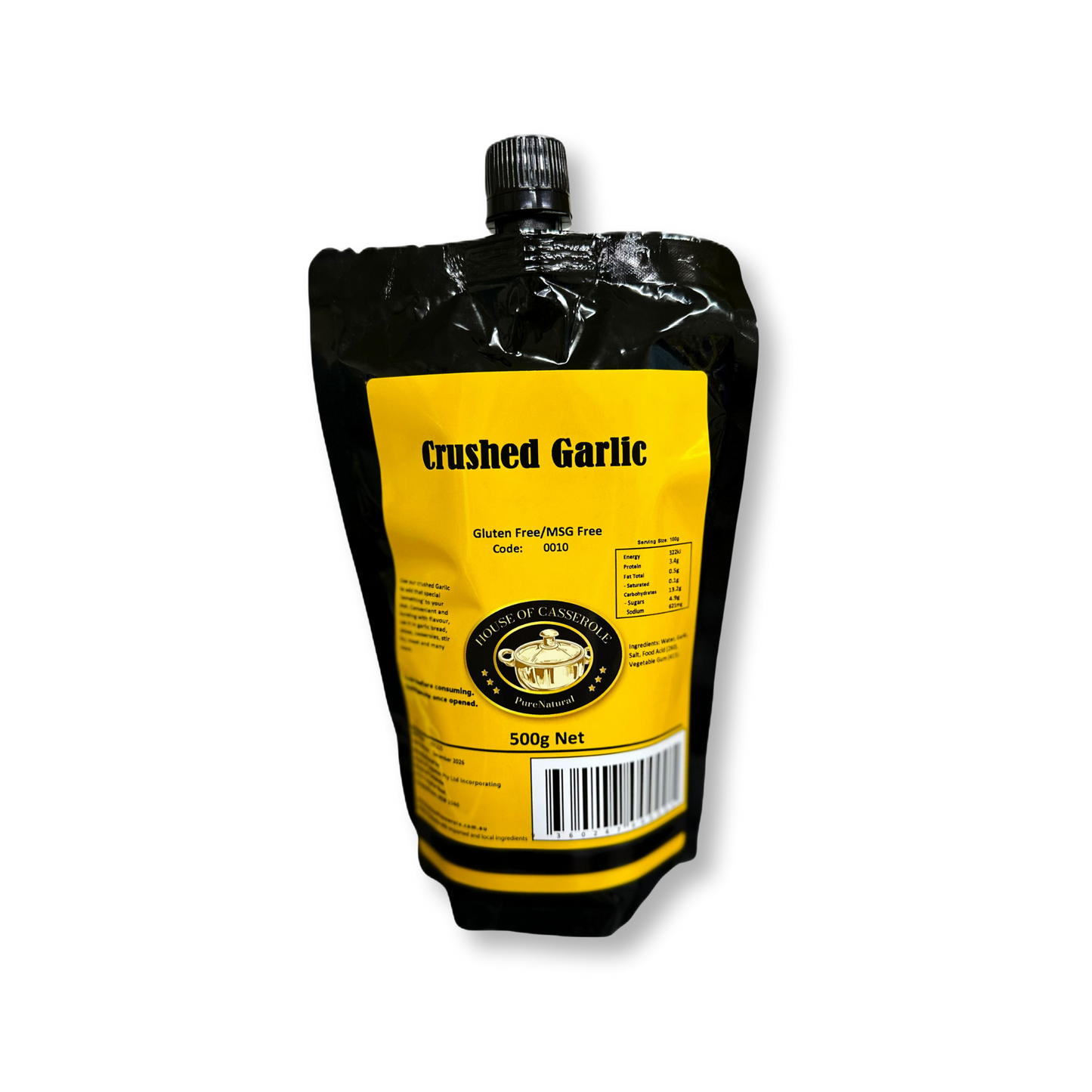 Crushed Garlic Paste