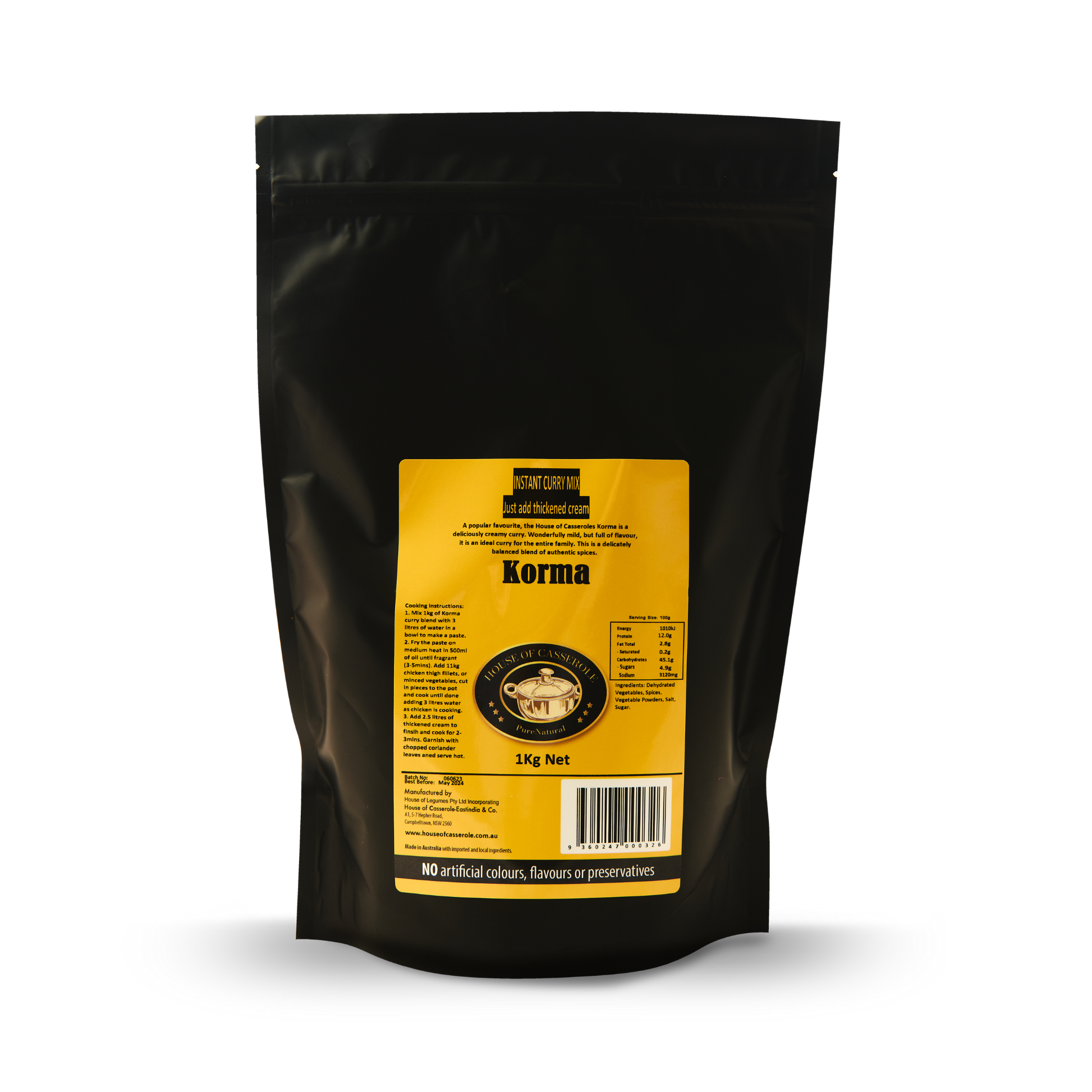 Korma Instant Spice Mix