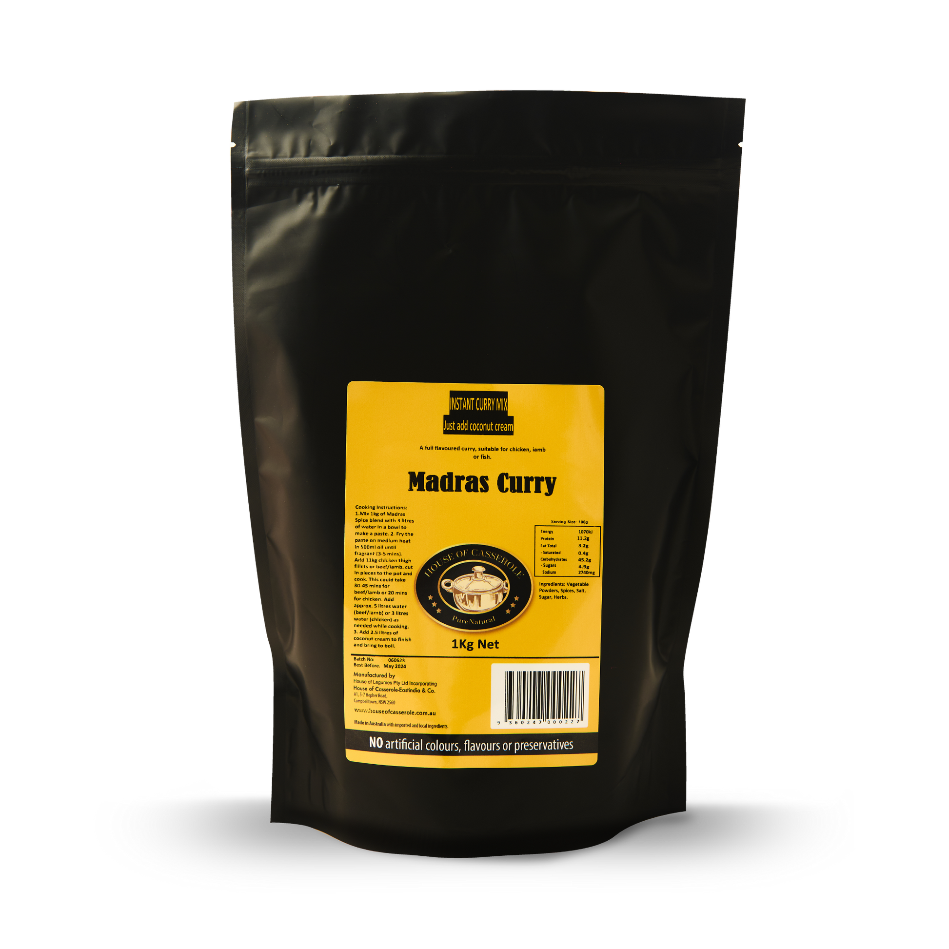 Madras Instant Curry Mix