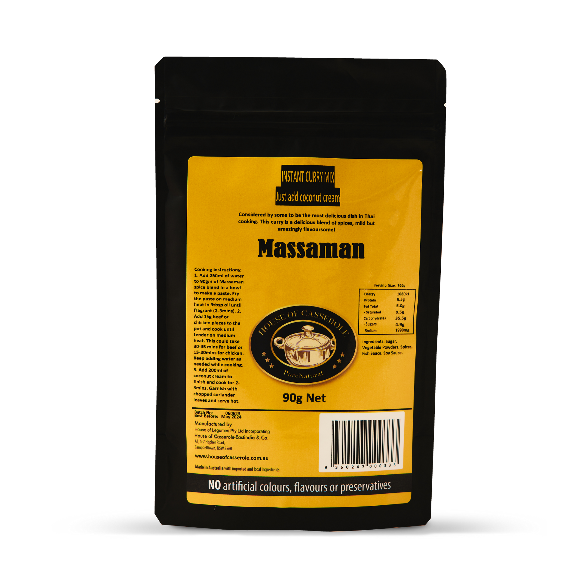 Massaman Instant Curry Mix