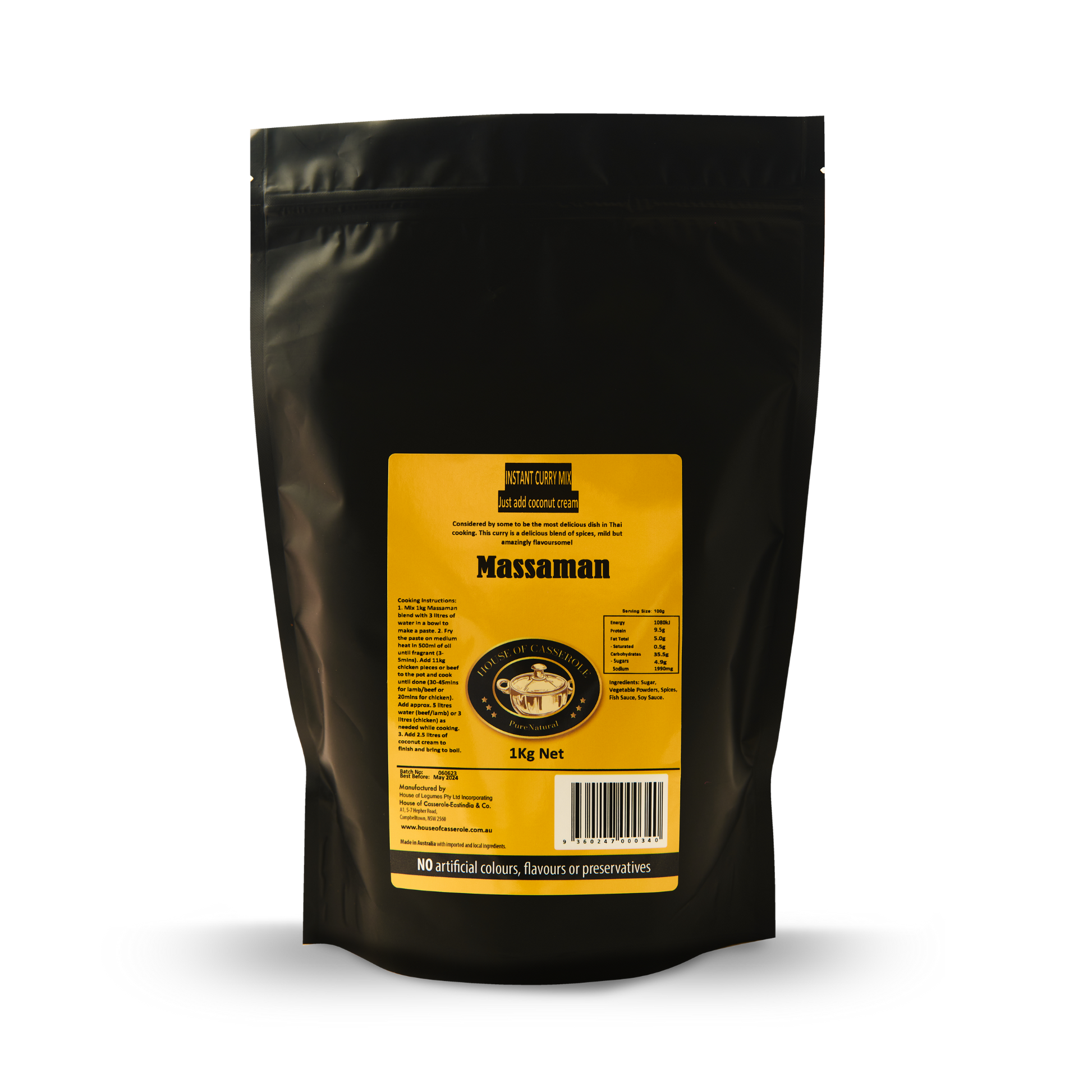 Massaman Instant Curry Mix