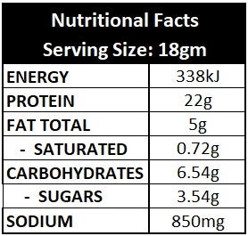 Nutritional Facts