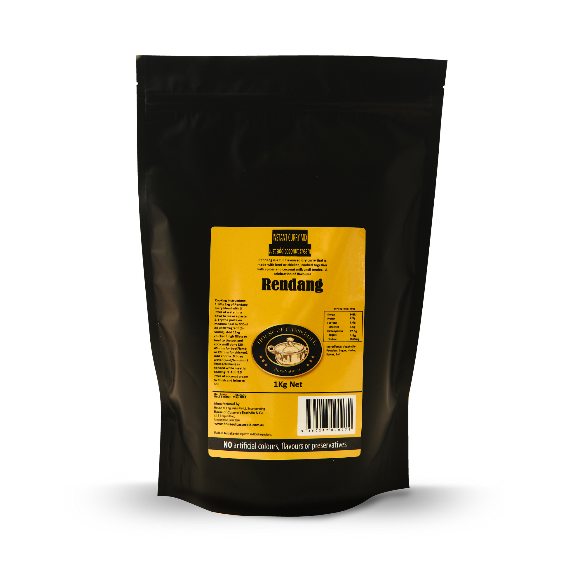 Rendang Instant Curry Mix