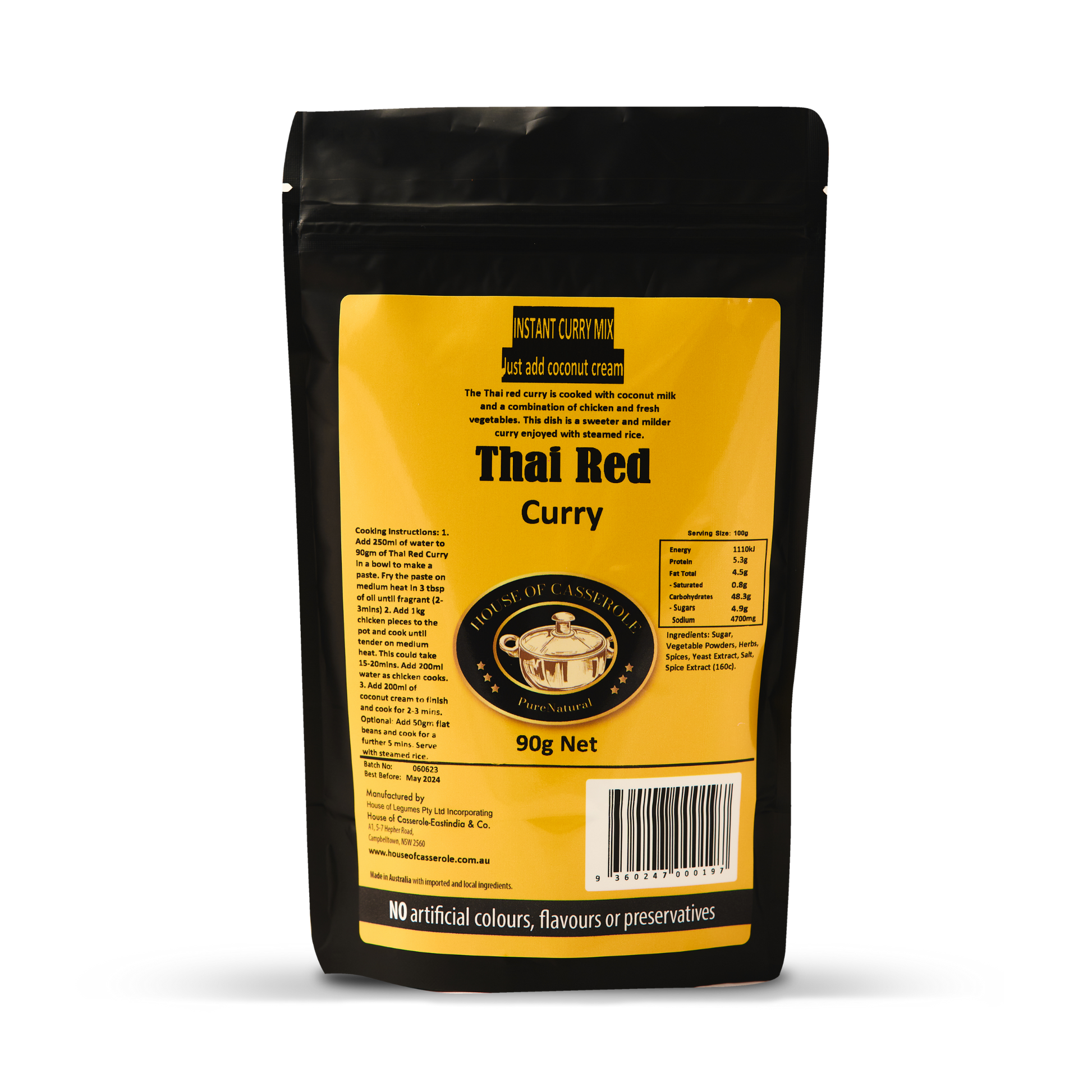 Thai Red Curry Instant Spice Mix