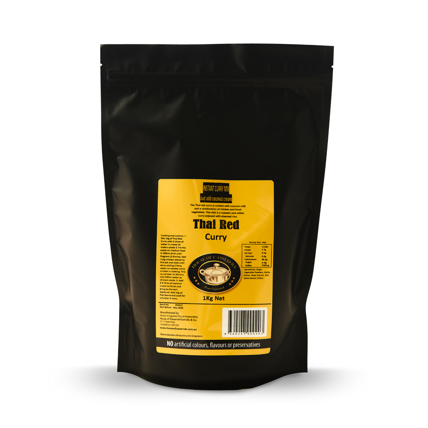 Thai Red Curry Instant Spice Mix