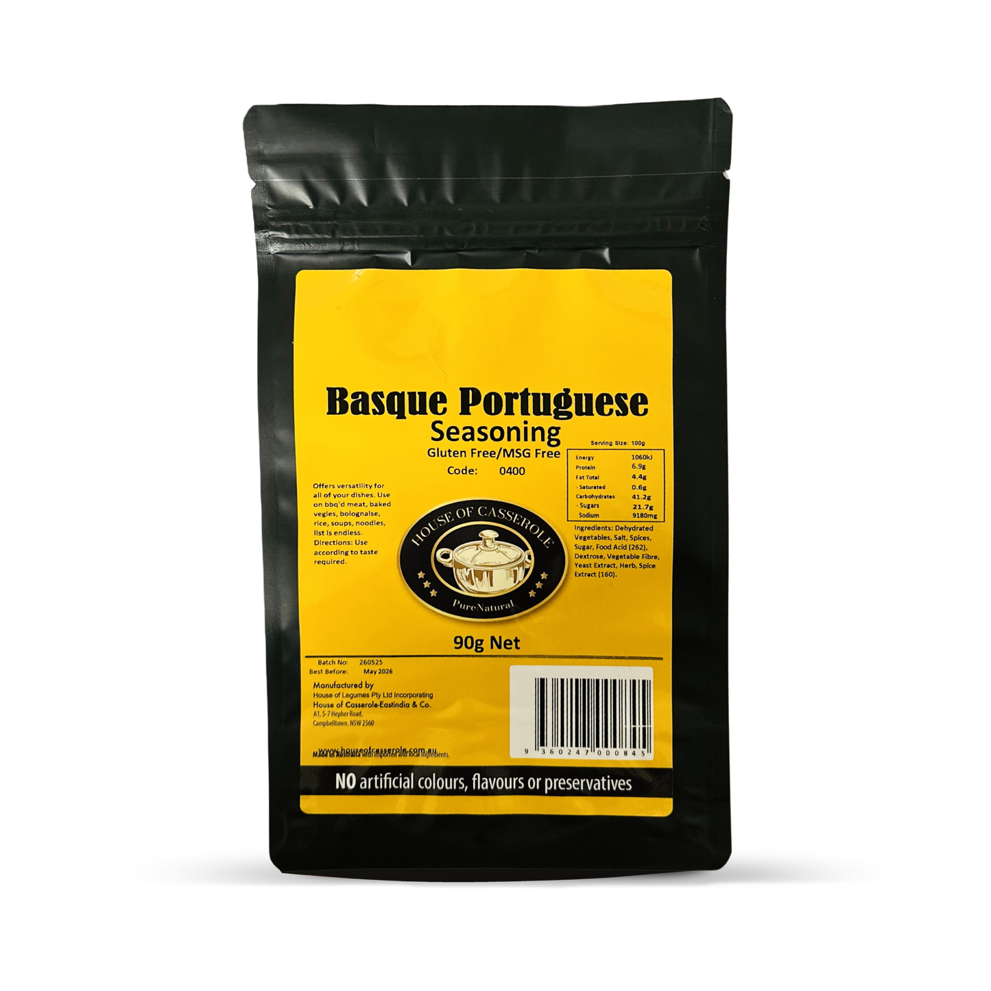 Basque Portuguese Seasoning