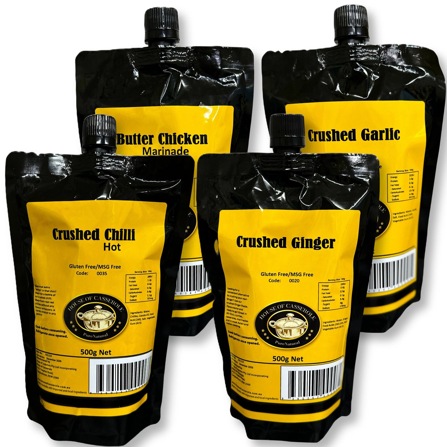 House of Casserole Wet Range